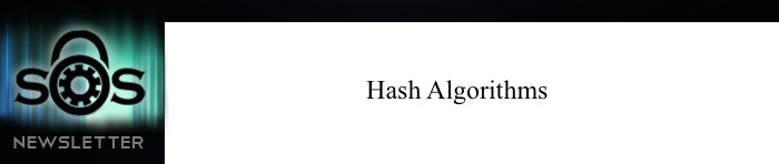 Hash Algorithms