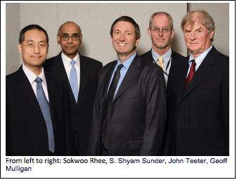 Sokwoo Rhee, S. Shyam Sunder, John Teeter, Geoff Mulligan