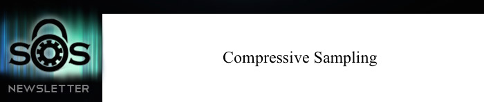 Compressive Sampling