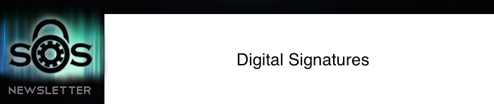 Digital Signatures