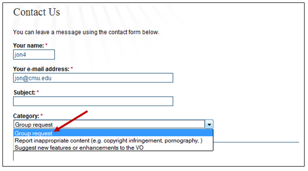 Figure 2: Contact Portal Manager
